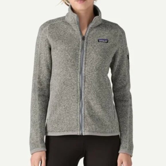 Patagonia Women’s Better Sweater Jacket XS Full Zip Outdoor Fleece Birch White - Picture 4 of 16